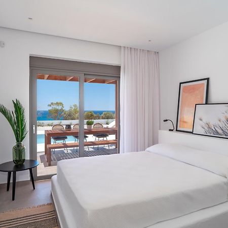 Terra D'Oro Sea View Villa With Private Pool Kiotari Oda fotoğraf