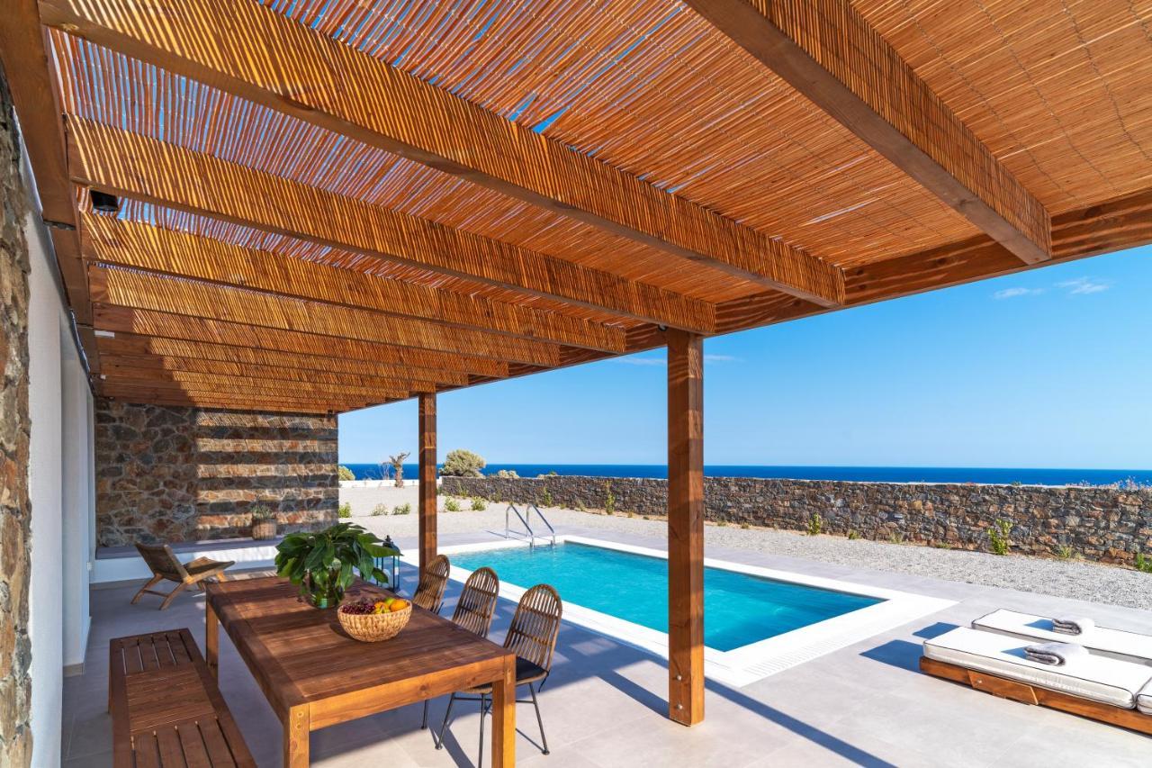 Terra D'Oro Sea View Villa With Private Pool Kiotari Dış mekan fotoğraf