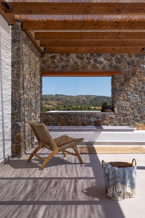 Terra D'Oro Sea View Villa With Private Pool Kiotari Dış mekan fotoğraf