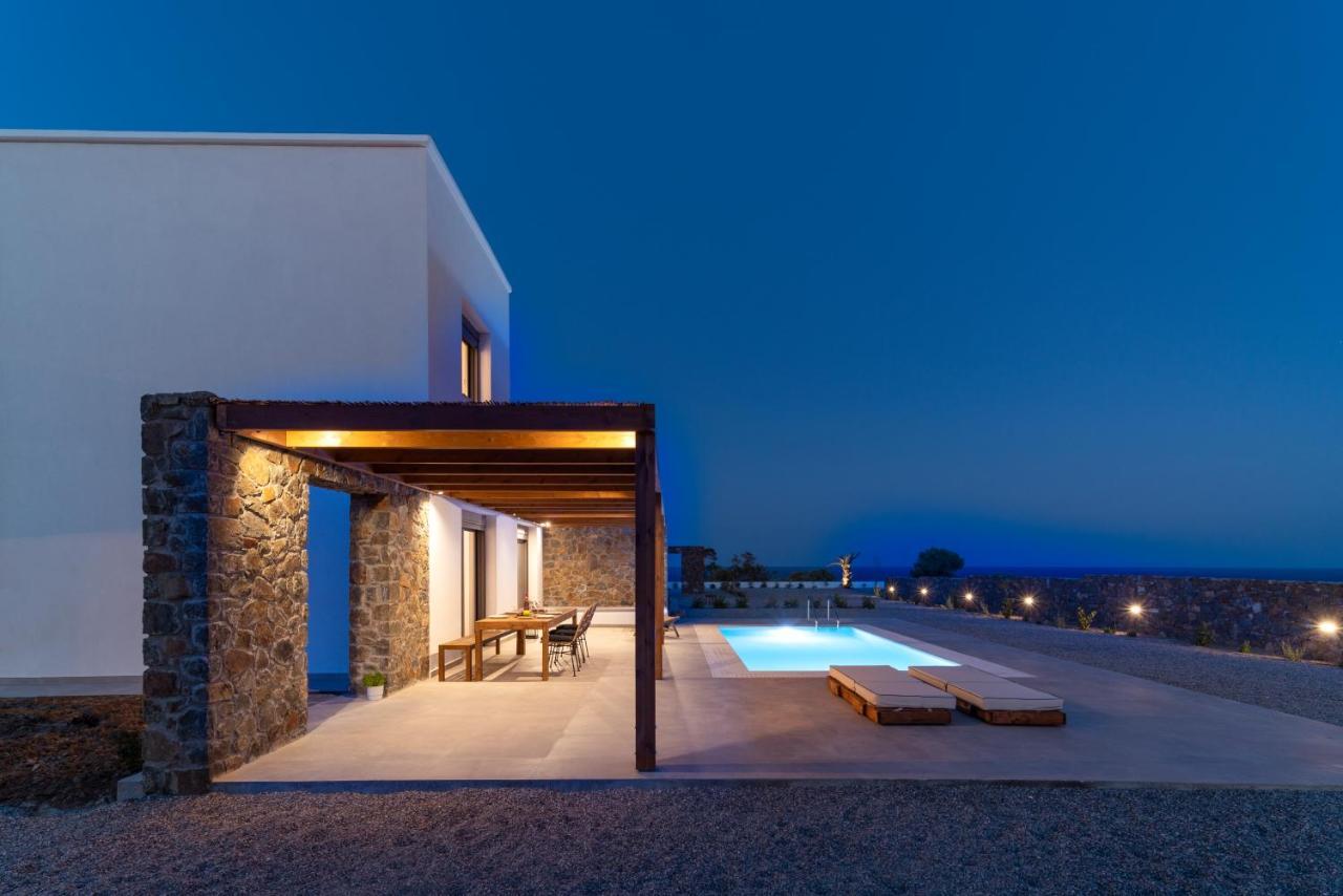 Terra D'Oro Sea View Villa With Private Pool Kiotari Dış mekan fotoğraf