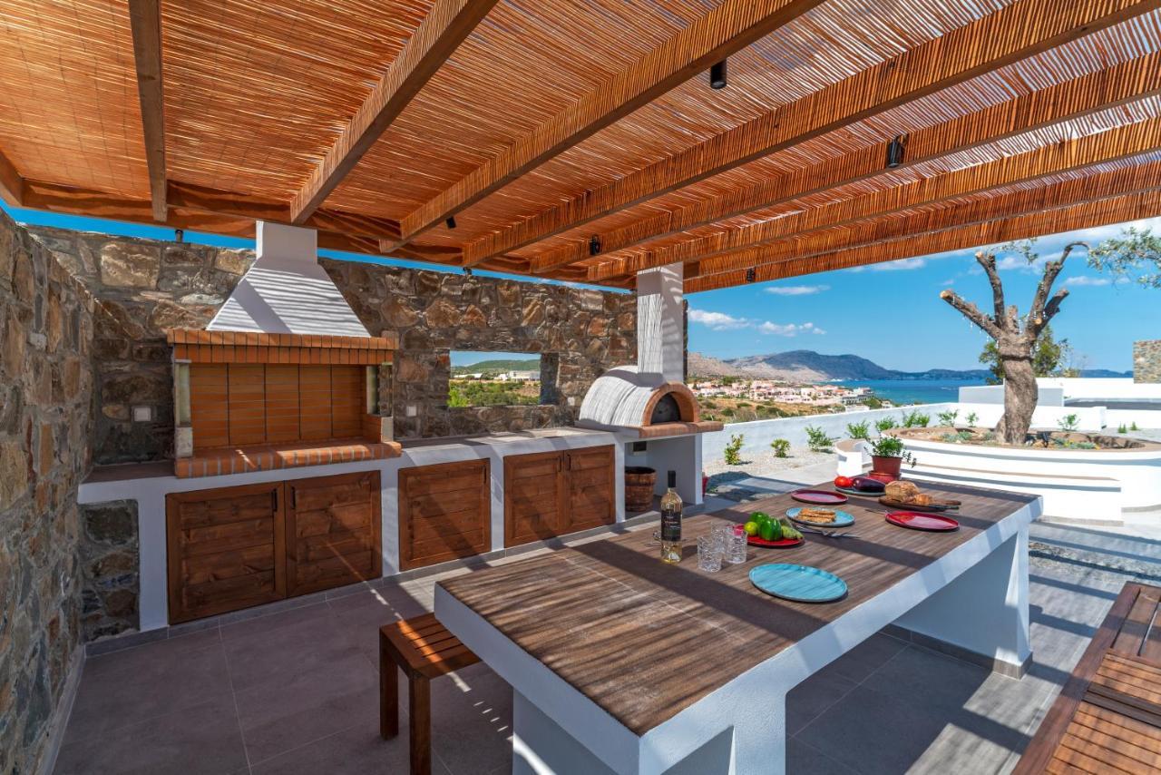 Terra D'Oro Sea View Villa With Private Pool Kiotari Dış mekan fotoğraf