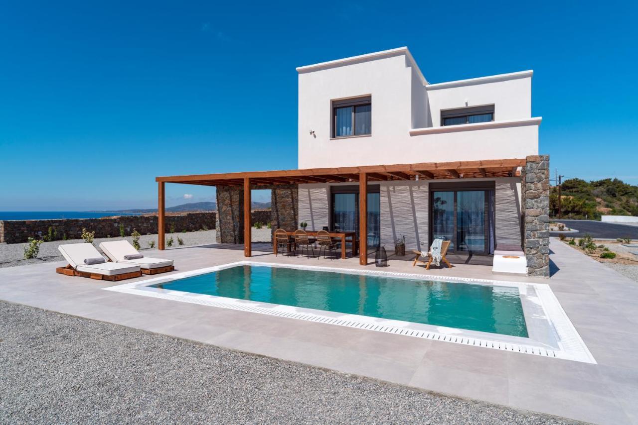 Terra D'Oro Sea View Villa With Private Pool Kiotari Oda fotoğraf